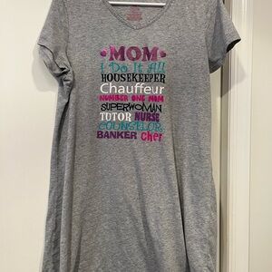 Mom “I do it all” night shirt